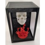 Terárium CM 3D  "HALLOWEEN DEMON" - Kompletne zariadené a s 3D stenou