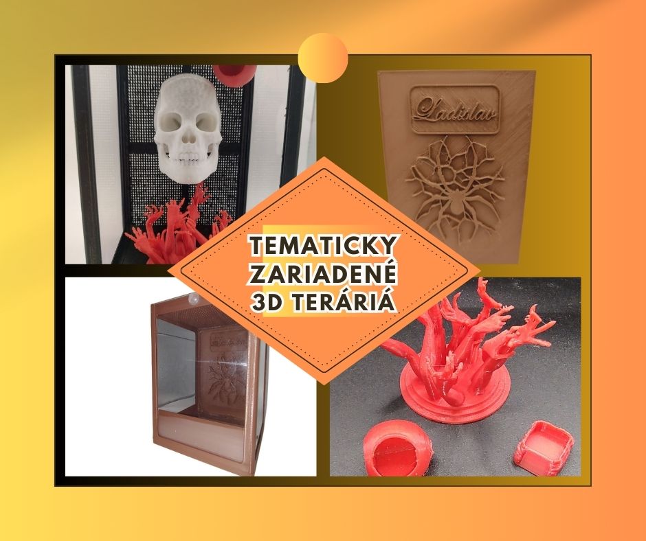 Tematicky zariadené 3D teráriá